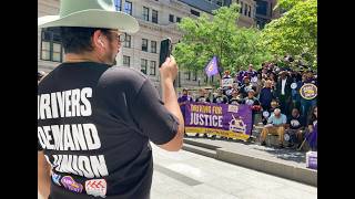 Watch live: Rideshare drivers union celebrates historic certification in Mass.