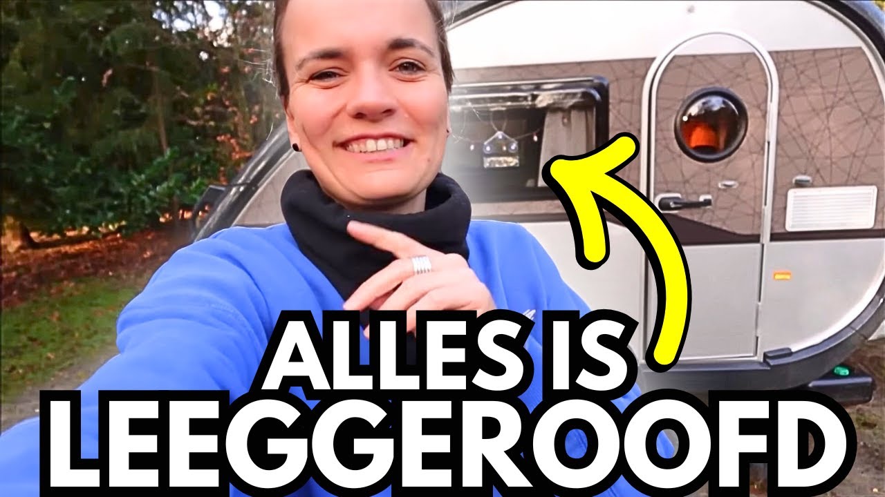 #534 ALLES LEEGGEROOFD ALS WE TERUGKOMEN BIJ ONZE CARAVAN🫢 Camping de Paalberg (Ermelo)