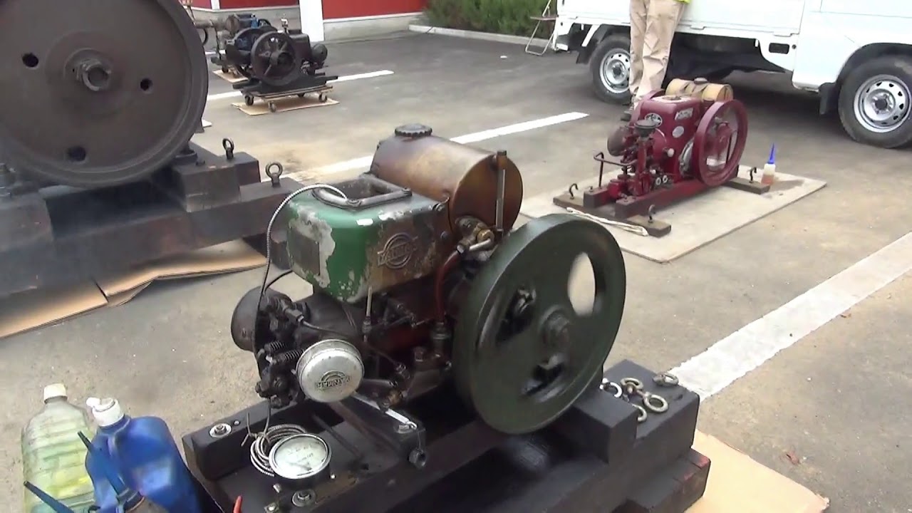 Yanmar Diesel 小型ディーゼルエンジン低速化のスペシャリスト 低速研究第一人者はこの人 低速村村長 ヤンマーｋ２ 茨城ヒロサワシティ運転会