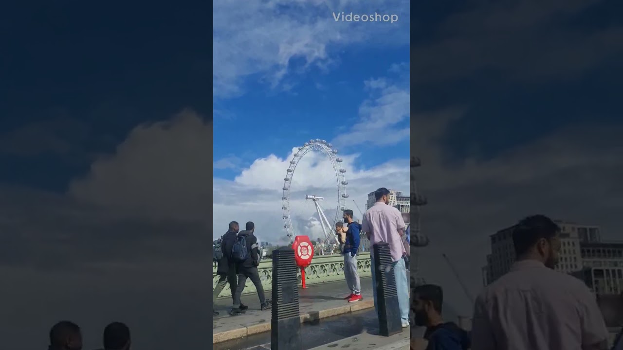 London eye@noor vlogs london/travel/london/