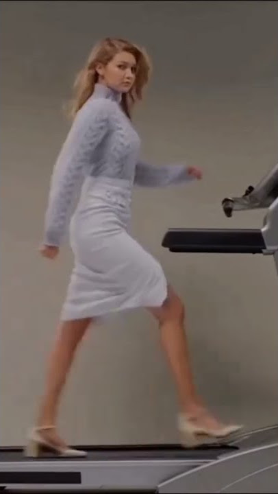 How Gigi Hadid practices her runway walk 🔥