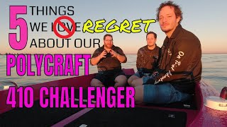 Polycraft Challenger | 5 THINGS WE REGRET | Tiny Boat Fishing