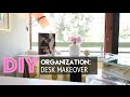 HomeGoods Desk Makeover | DIY Organization + Accessorizing