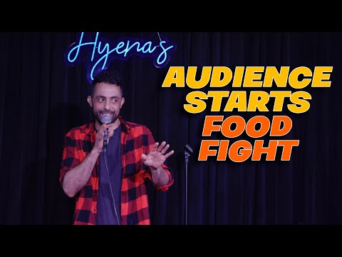 Audience Starts Food Fight