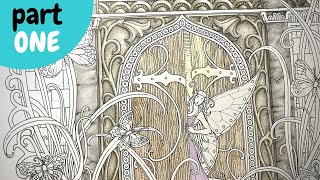 Fairy Door Part 1 ⎢Timelapse Coloring Tutorial⎢Zemlja Snova (Dromenvanger) by Tomislav Tomic