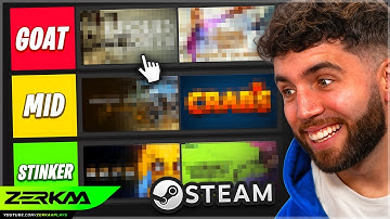 I Played 5 Random Steam Games And Ranked Them... (2025)