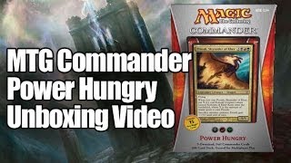 mtg power hungry commander deck Amazon.com: MtG Trading Card Game Commander 2013 Power Hungry EDH Deck  [Sealed Deck] : Toys & Games