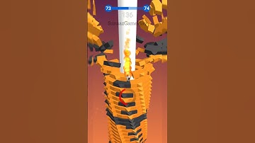 stack ball 3d gameplay #shorts #sunaazgameplay