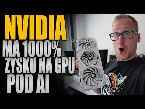 Nvidia zarabia 1000% na GPU pod AI!