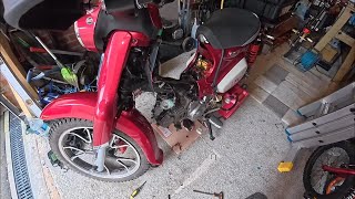 Honda Super Cub C125: K&N Part 1 Prep / Measure - Order Parts
