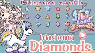 Jibi Land ~ Letak semua Diamonds | jibi land princess castle. #jibiland #jibicat screenshot 5