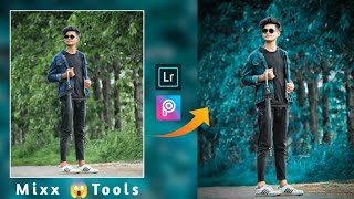 Cyan Colour Tone Photo Editing || Lightroom Mobile Presets || Lr Photo Editing Tutorial-Esay Trick screenshot 5