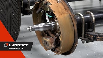 Spring Axle Electric Brake Replacement