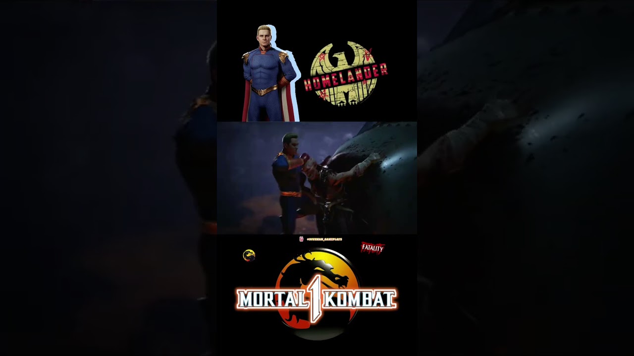 MORTAL KOMBAT 1 - HOMELANDER FATALITY - SE ESTRELLA EL AVIÓN PERO HA SIDO UN ACCIDENTE NO? 