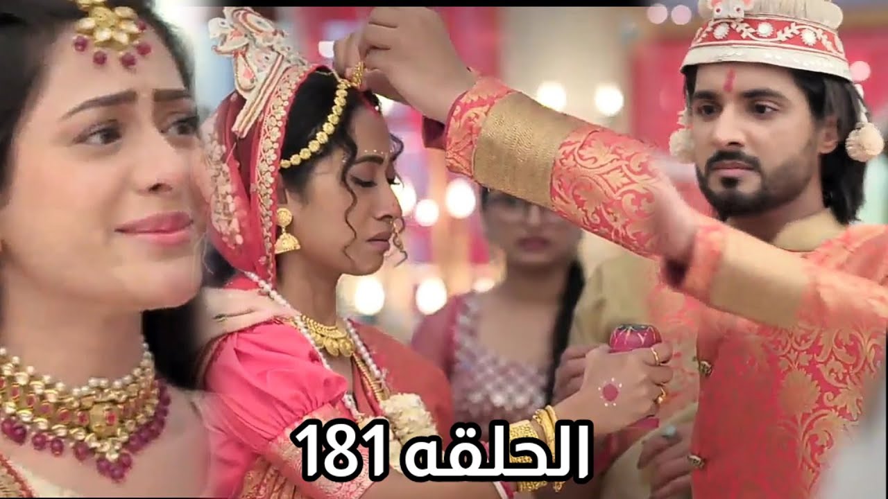 مسلسل على صدى الخلخال الحلقه 181 زواج اللون وأبو القبض على لالون،آرشى تعترف أن انيرود والدطفل جاناك 