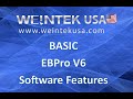Basic V6 Features EasyBuilder Pro, Weintek EBPro Development Software