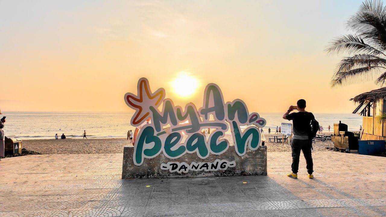 Walking in Da Nang, Vietnam 🇻🇳 | My An Beach Area