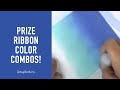 Prize Ribbon Distress Oxide Color Combos! | Scrapbook.com