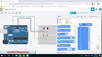 ardunio ile led yakma   tinkercad