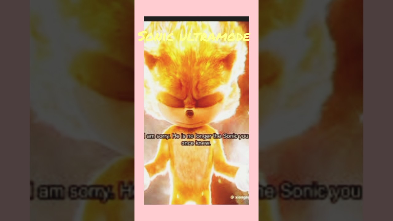 sonic ultramode 💀 ☠️ 