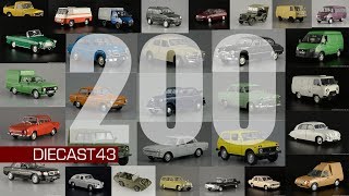 Автолегенды СССР и Соцстран. Все 200 выпусков за 6 минут. Коллекция автомобилей в масштабе 1:43.