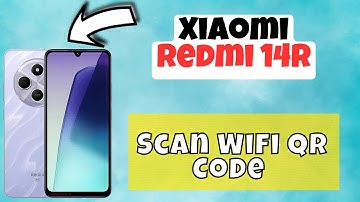 How to Scan Wifi QR Code Xiaomi Redmi 14R
