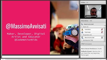 Webinar: Making @ School - Digital creativity, coding, robotics and more