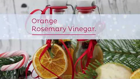 iSi Recipe: Orange Rosemary Vinegar