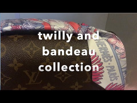 Hermès Twilly Unboxing & Comparison with Louis Vuitton Bandeau