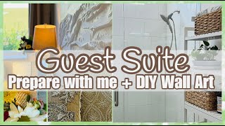 Guest Room Prep, Decorate & Host with Me // DIY Fabric Canvas Wall Art by Style My Sweets 1,741 views 1 month ago 32 minutes