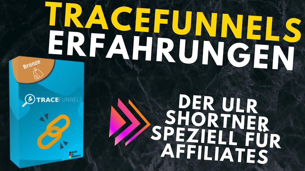 Convertlink Alternative ? Tracefunnels Erfahrungen 🏅 - Der Link kürzer speziell für Affiliates