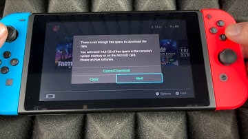 There is not enough free space to download the data - Nintendo Switch | Nintendo Switch Oled