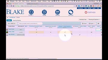 Define Gradebook Icons and Colors in the Canvas Gradebook