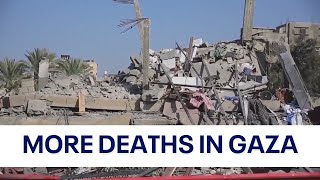 Dozens killed in Israeli airstrikes