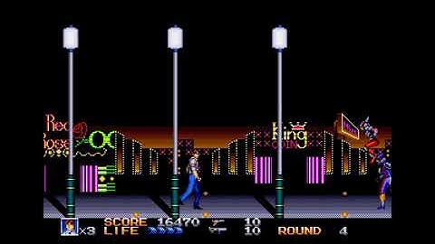 Rolling Thunder 3. [Mega Drive]. 1CC. 60Fps.