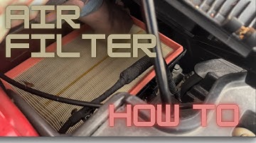 How to change the air filter on a VW Transporter