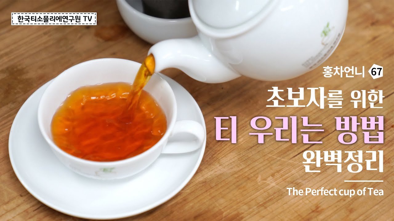 [Sub] 완벽정리! 티 우리는 방법 / How to Brew Tea from AtoZ / おいしいお茶の淹れ方 #서울카페쇼 #이벤트 #한국티소믈리에연구원