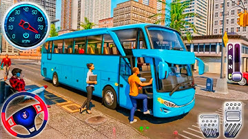 Coach Bus Realistic Driving: New Multiplayer #13 - New Bus Simulator: EVO Ovilex - Android GamePlay