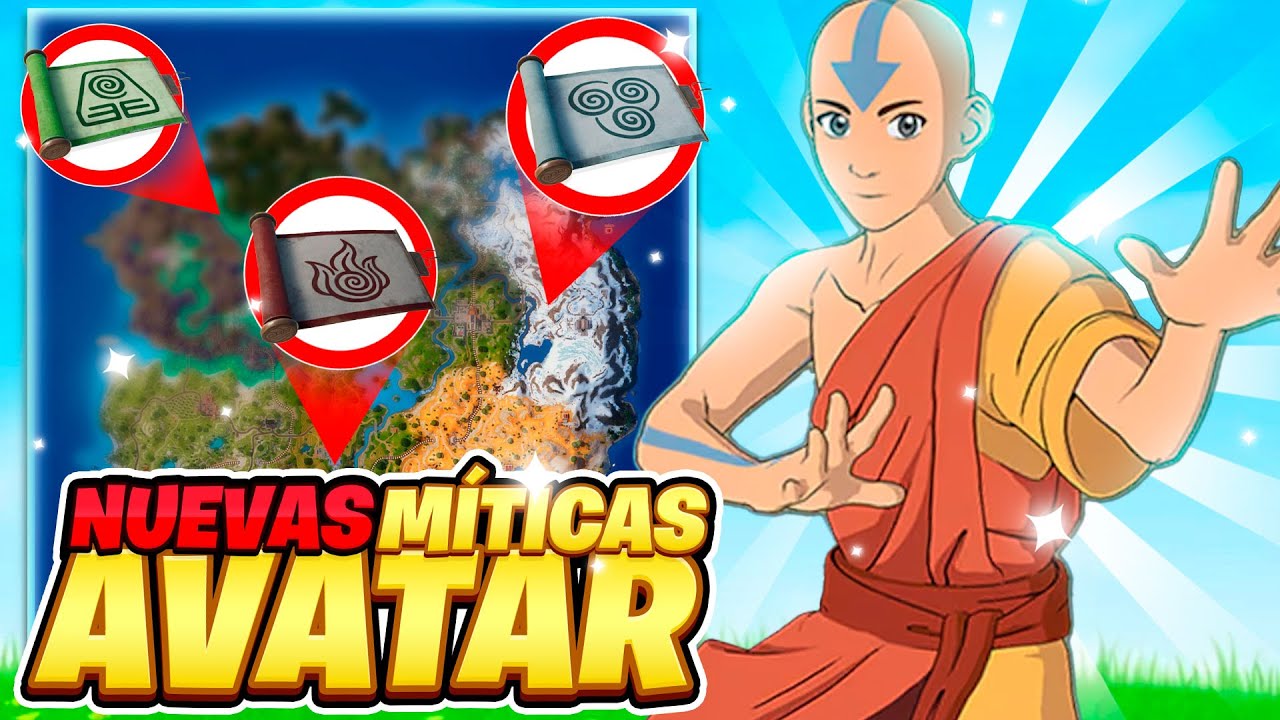 DONDE CONSEGUIR LAS NUEVAS ARMAS MÍTICAS DE AVATAR EN FORTNITE 😱