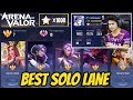 Best Solo Lane (EU) - 1000 Star SOLO Ranked Gameplay - Arena of Valor