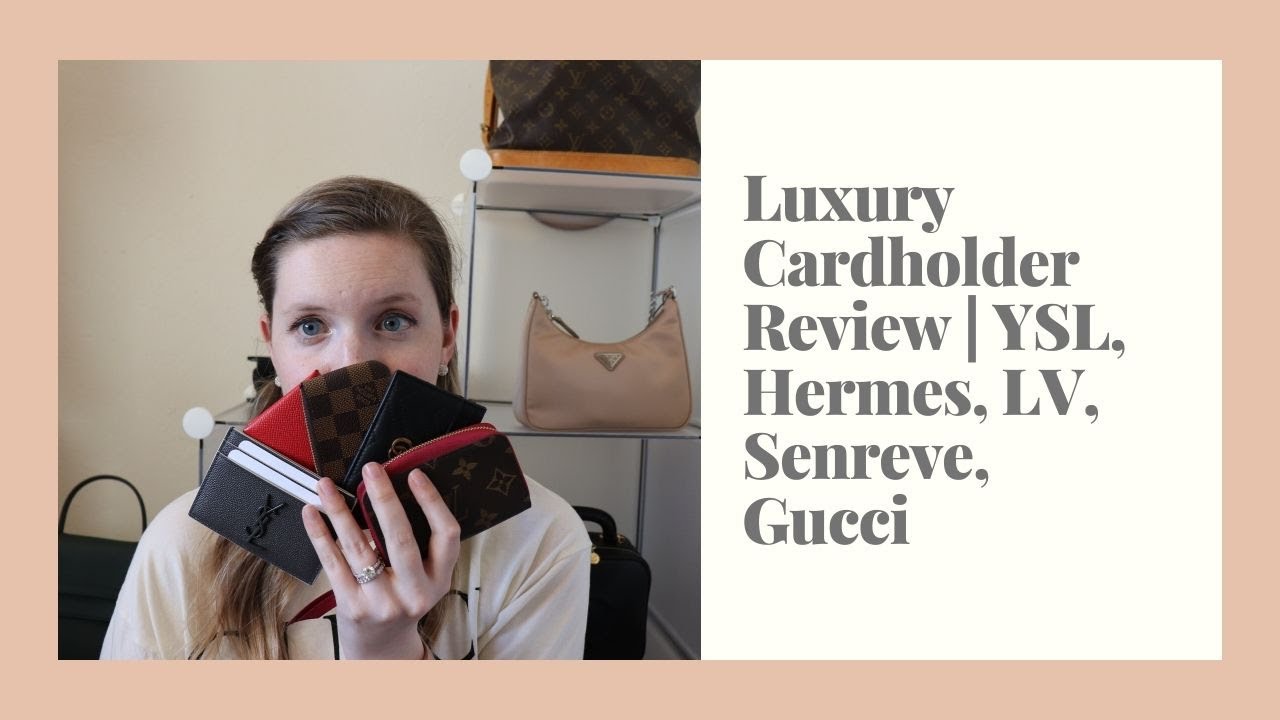 LUXURY CARD HOLDERS WORTH IT? Louis Vuitton