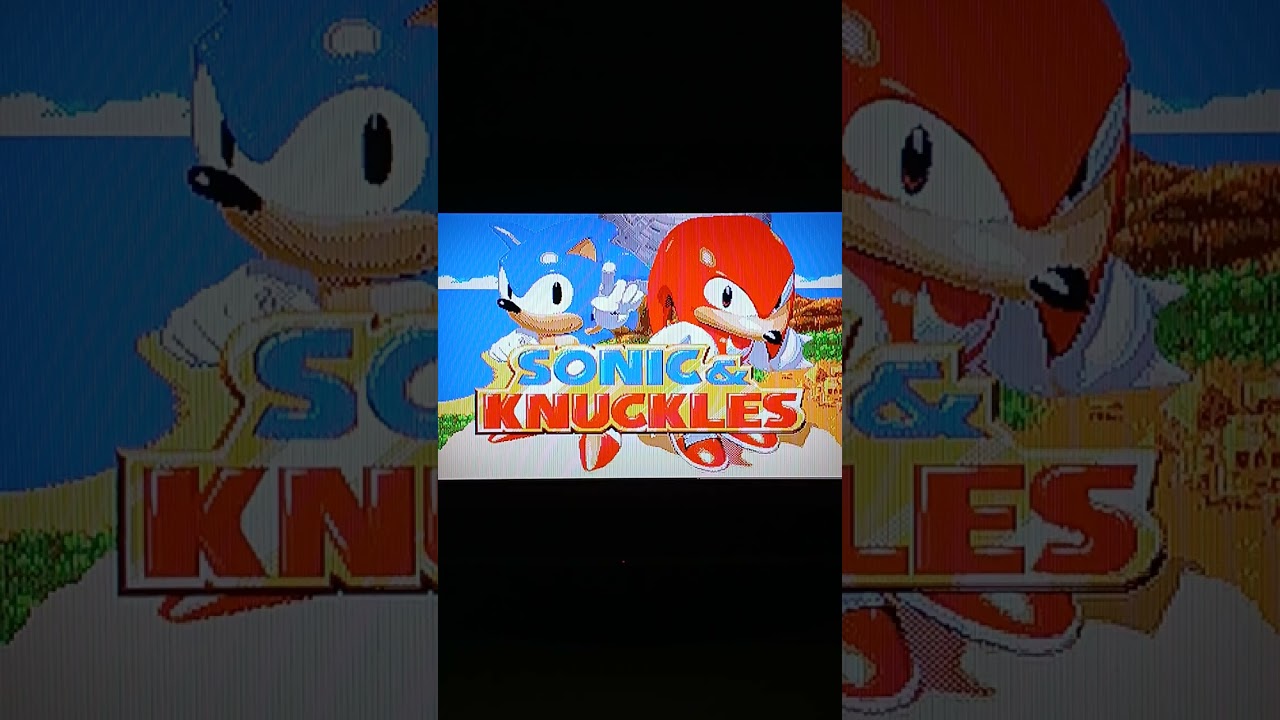 Demo Sonic & Knuckles Sega Mega Drive Pal 