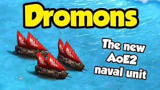 How good are Dromons? (New AoE2 unit)