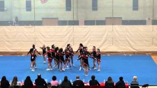 D2 South Regionals March 2, 2014 - Whitman Hanson Cheer