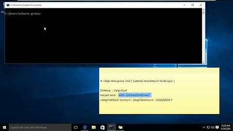 0xsp mongoose red - lateral movements attack technique