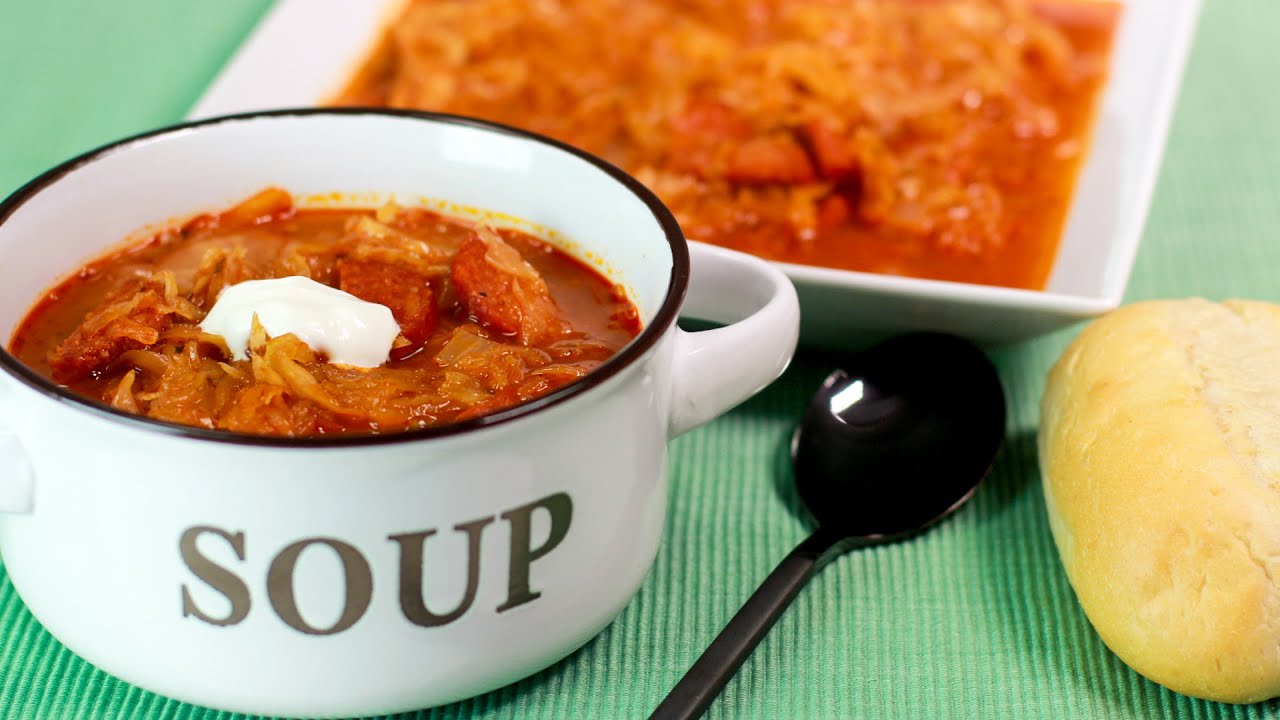 CHORIZO-SAUERKRAUTSUPPE - deftig, lecker und partygeeignet