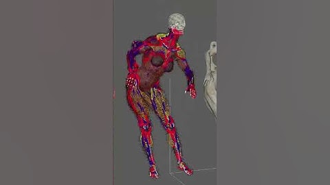 Introduction to Ziva VFX: Volume 2 #ziva #vfx #shorts  #maya   #softtissuesimulation #python