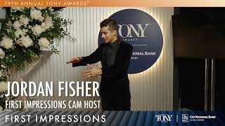 Jordan Fisher Outro | 2026 Tony Awards First Impressions