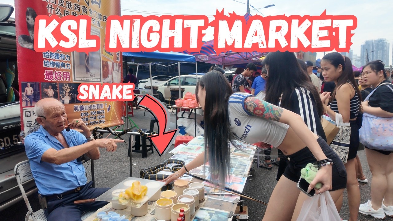 Solo JB Adventures EP3 - KSL Night Market, RM$50 Massage & Yummy Dim Sum
