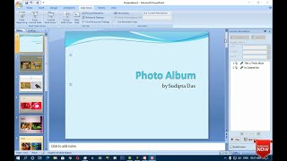 Create a Photo Album in Ms-PowerPoint | Ms-PowerPoint tutorial in Hindi screenshot 5